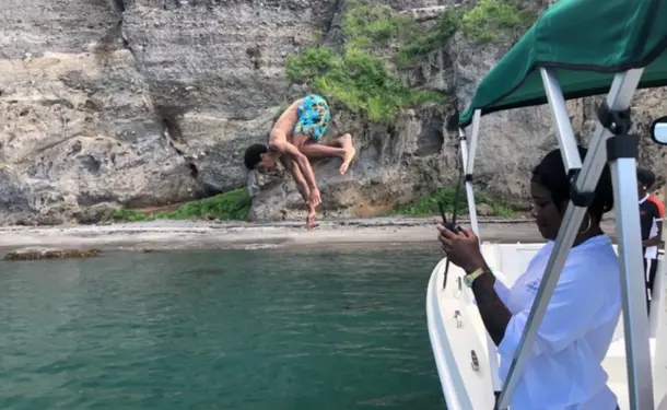 Journée complète sur la côte caraïbe (dauphins, tortues, repas inclus)
