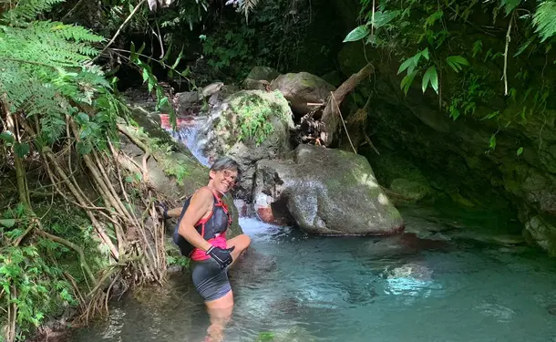 Rando Dlo - Wellness hike at the foot of the Pitons du Carbet