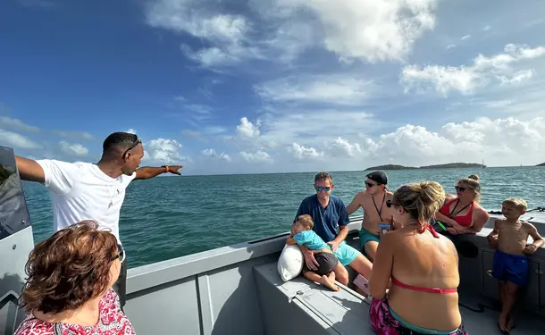 Full day to discover the islets of François (with lobster)