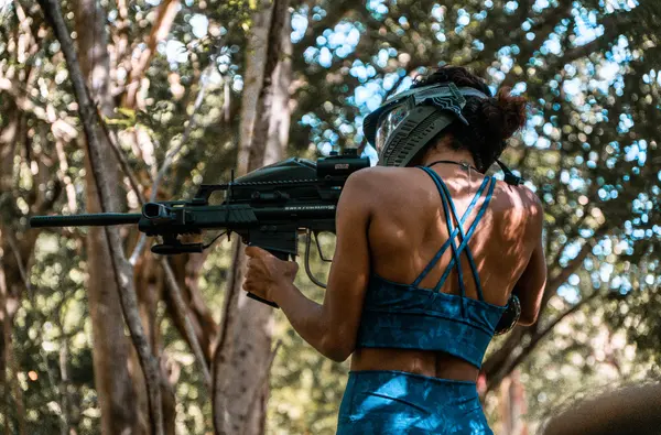 PaintBall in the nature of Anses d'Arlet