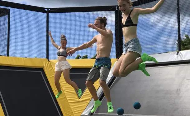 Discover trampoline made in Martinique