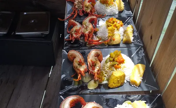 Full day to discover the islets of François (with lobster)