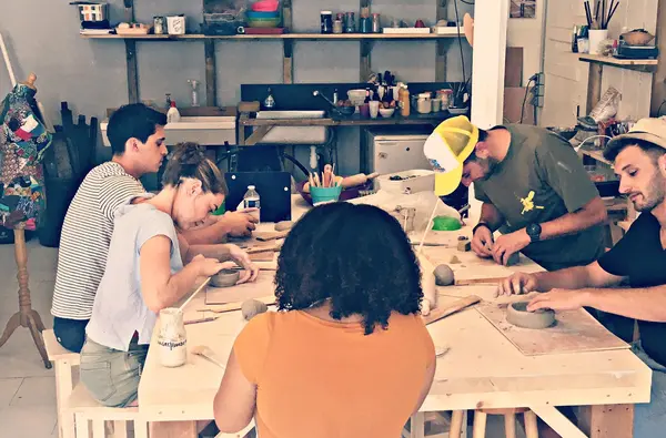 Atelier créatif de confection céramique