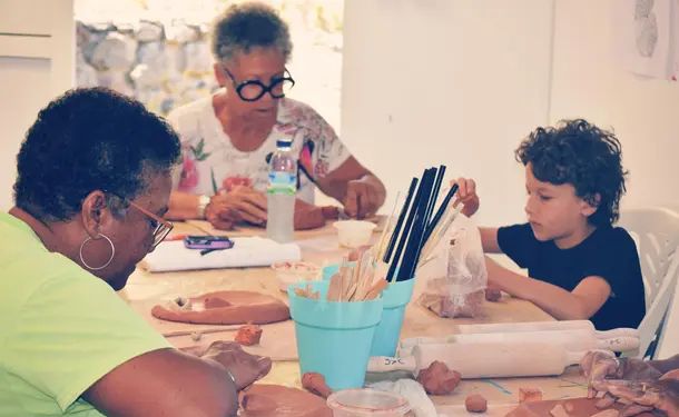 Creative ceramic workshop