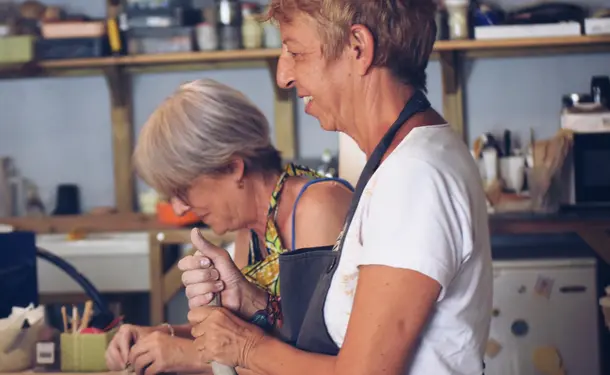Creative ceramic workshop