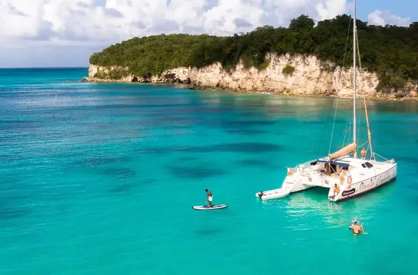 Tropical Escape on a Catamaran in Marie-Galante