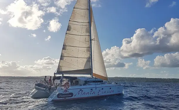 Tropical Escape on a Catamaran in Marie-Galante