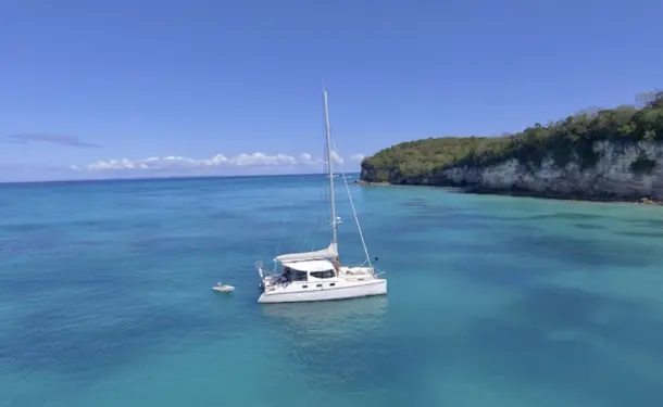 Catamaran getaway in Grand Cul de Sac