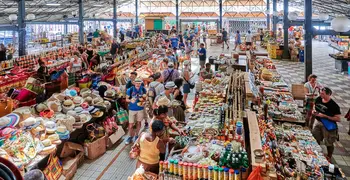 The covered market of Fort-de-France