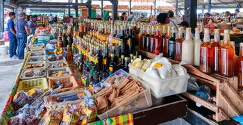 Le marché couvert de Fort-de-France