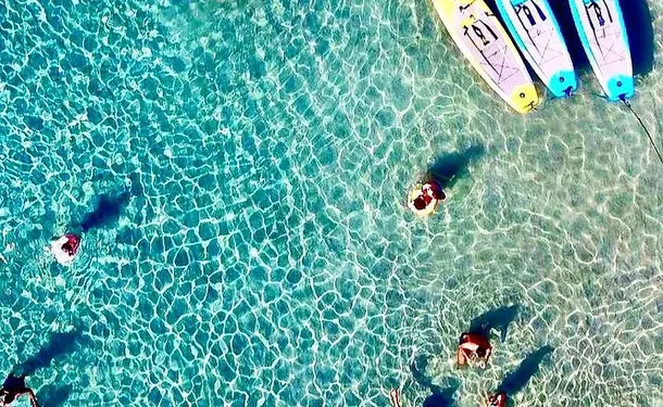 Découverte des criques insolites de Grande anse en paddle !