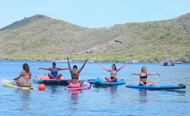 Paddle Yoga, une activité bien-être insolite