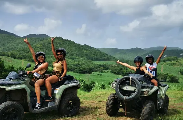 Tropical quad adventure off the beaten track