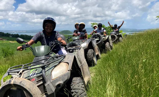 Aventure tropicale en quad hors des sentiers