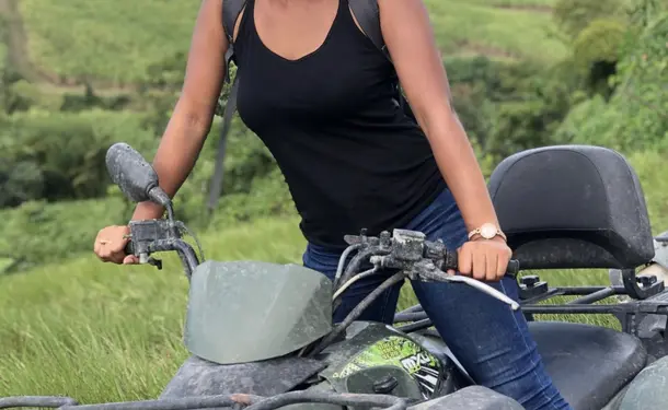 Tropical quad adventure off the beaten track