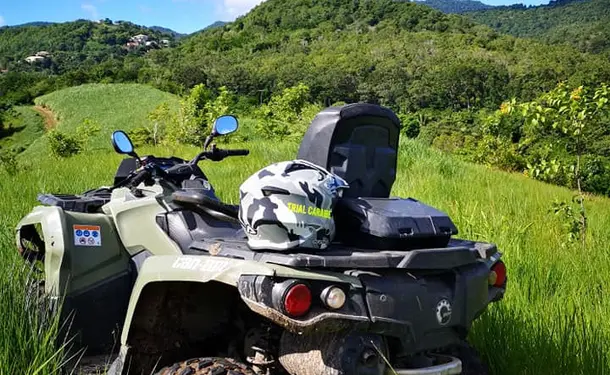 Aventure tropicale en quad hors des sentiers