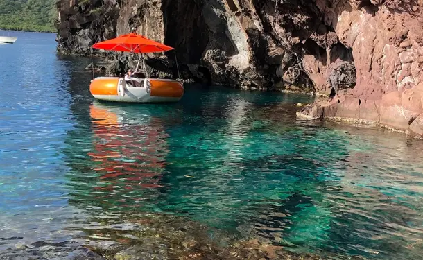 Aventure détente à bord d'un donuts boat (bateau sans permis)