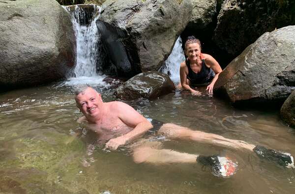 Rando Dlo - Hiking and natural spa at the Dumauzé River