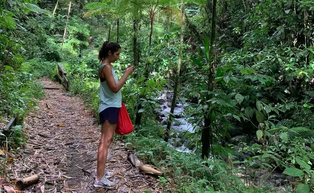 Rando Dlo - Hiking and natural spa at the Dumauzé River