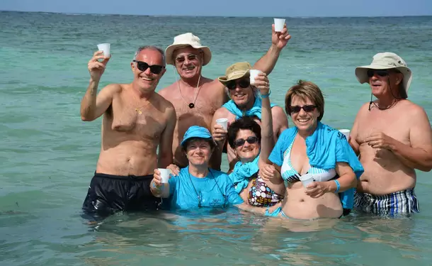 Discovery day at Josephine's Bathtub