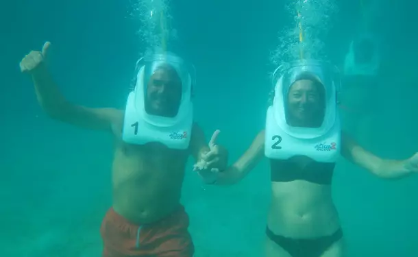 Marcher sous l'eau ? Une excursion hors du commun !