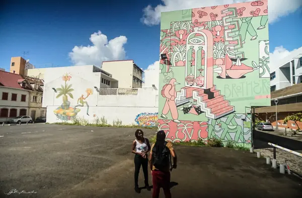 Street Art Tour in the heart of Fort-de-france