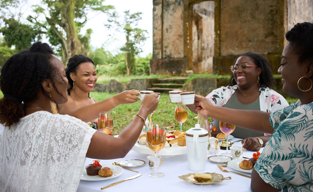 Tea Time Chic en pleine nature