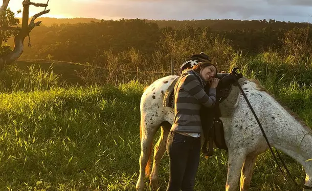 Discovery horse ride in Goyave