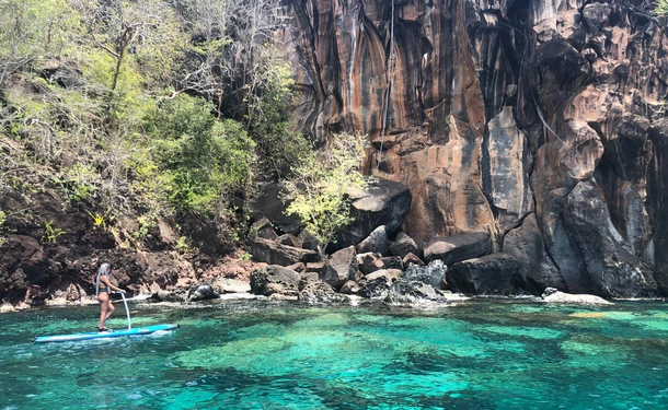 Découverte des criques insolites de Grande anse en paddle !