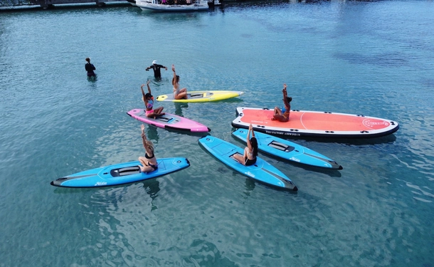Paddle Yoga, une activité bien-être insolite