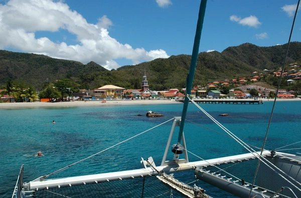 Après-midi catamaran au sud de l'île