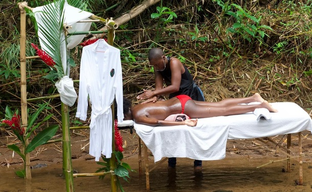 Spa éphémère en pleine nature tropicale (duo)