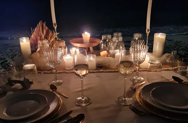 Dîner d'exception au clair de lune (chef & service à table)