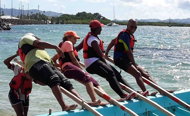 Initiation en mer à bord d'une yole