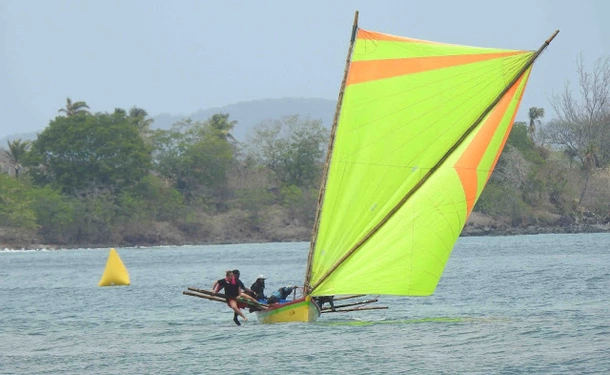 Initiation en mer à bord d'une yole