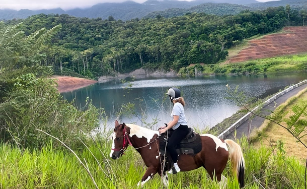 Discovery horse ride in Goyave