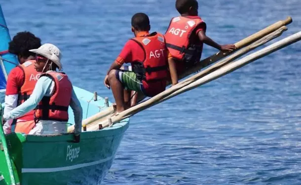 Initiation en mer à bord d'une yole