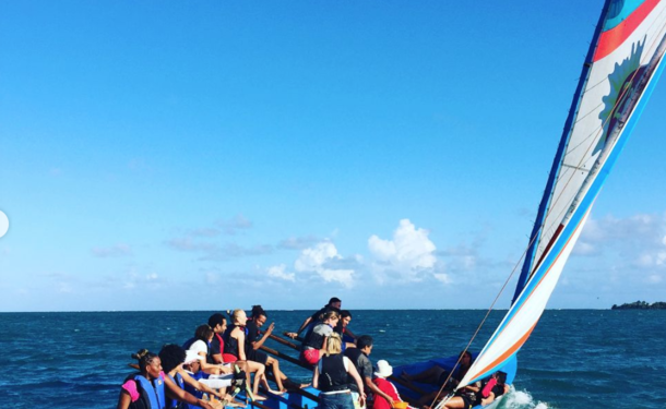 Initiation en mer à bord d'une yole