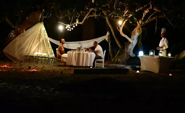 Dîner d'exception au clair de lune