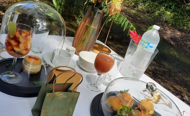 Spa éphémère en pleine nature tropicale (duo)