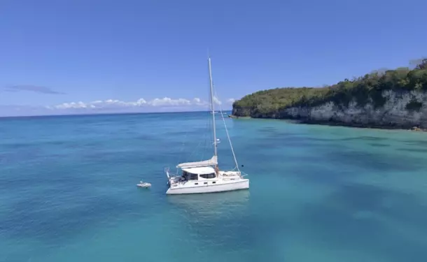 Catamaran getaway in Grand Cul de Sac