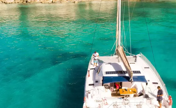 Tropical Escape on a Catamaran in Marie-Galante