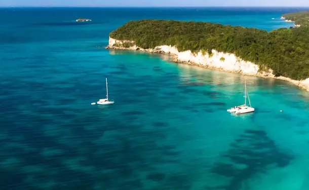 Tropical Escape on a Catamaran in Marie-Galante