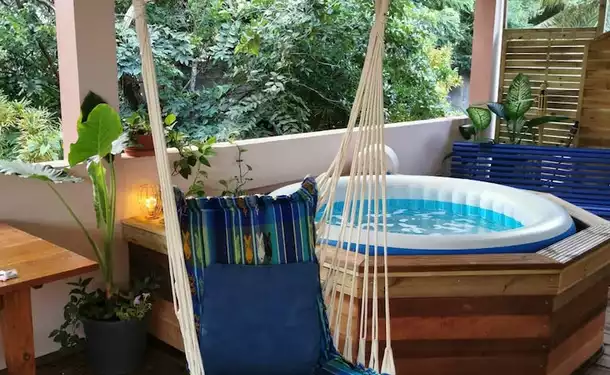 The relaxing Tropical lunch