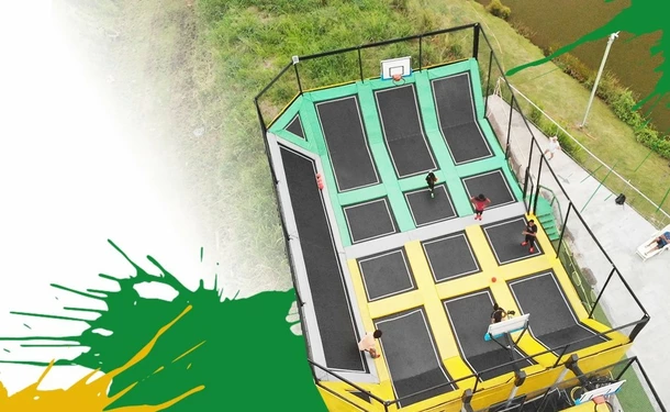 Discover trampoline made in Martinique