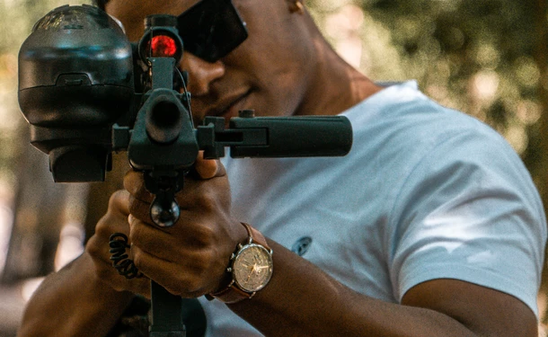 PaintBall in the nature of Anses d'Arlet