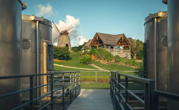 The Trois Rivieres Rum Factory