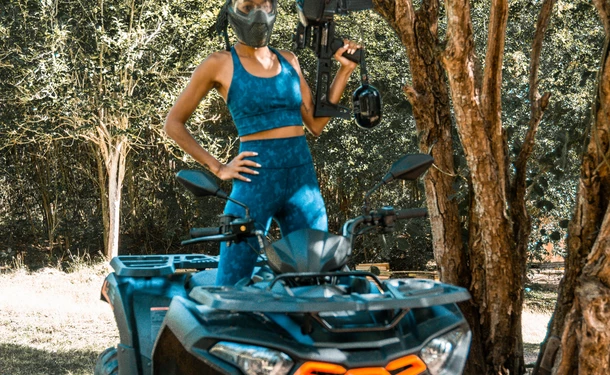 PaintBall in the nature of Anses d'Arlet