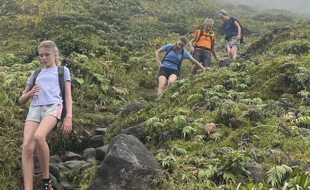 Ascension emblématique de la Montagne Pelée