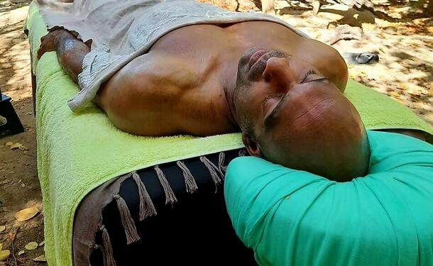 Journée détente & massage (duo) sur l'îlet Chevalier